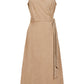 Dusk Denim Wrap Dress - Dune
