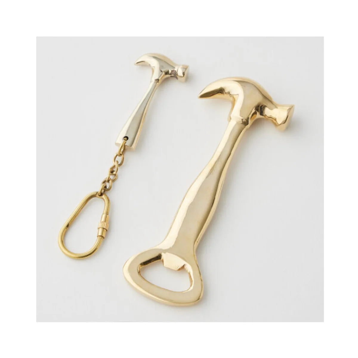 Hammer Bottle Opener & Keyring Set