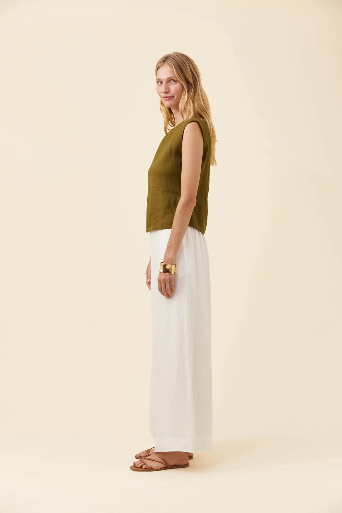 Anita Tank -  Olive