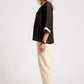 Maris Relaxed Splice Top One Size - Black / Tusk