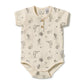 Whispering Willows Organic Henley Bodysuit