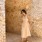 Dusk Denim Wrap Dress - Dune