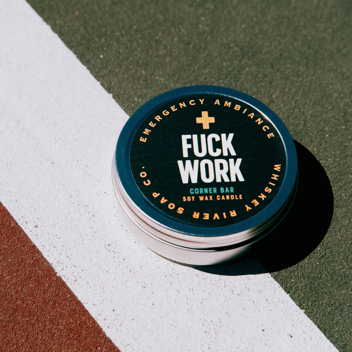 Fuck Work Emergency Ambiance Travel Candle