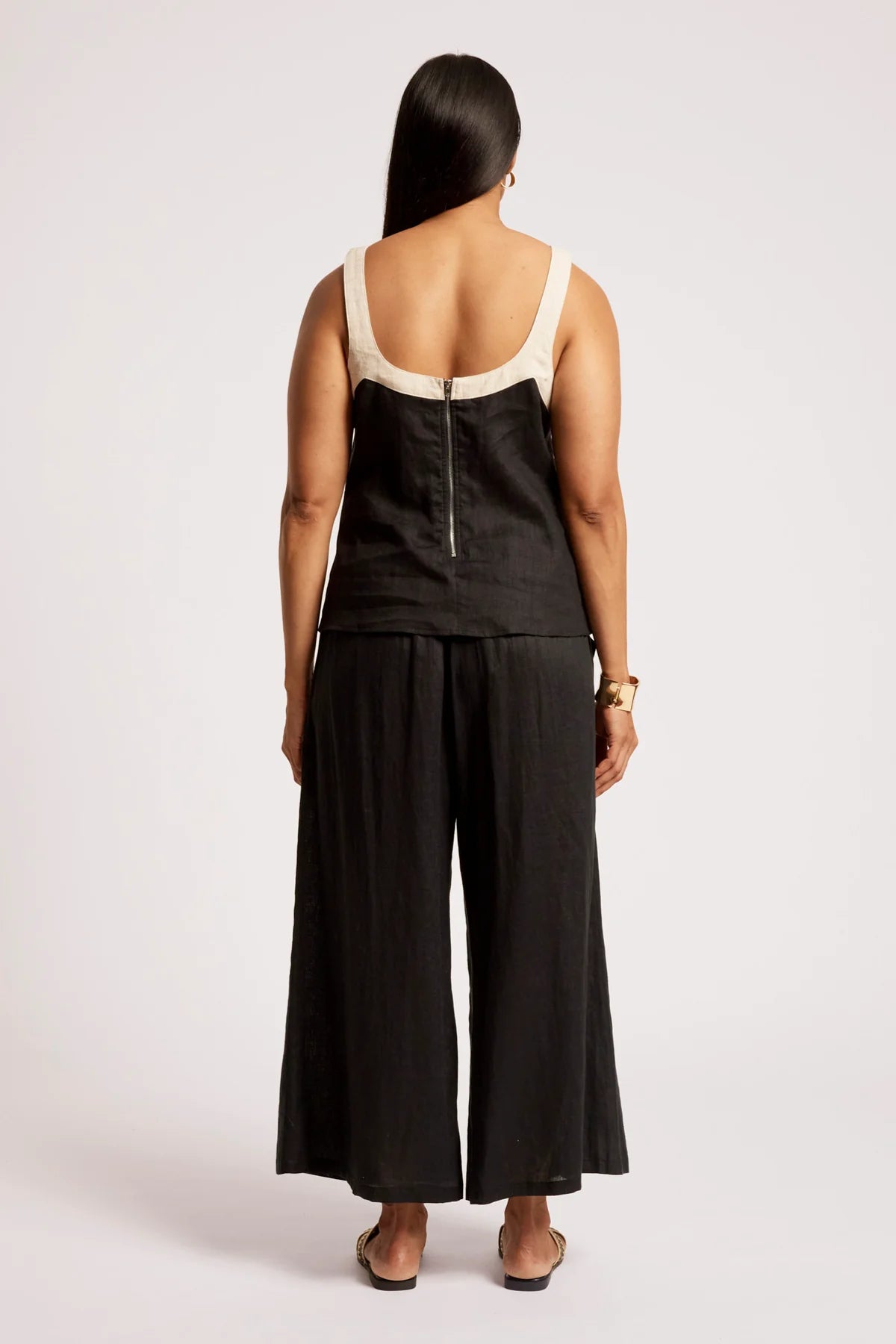Maris Splice Tank - Black/Tusk