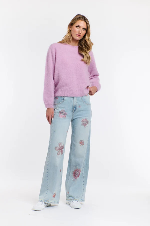Pink Sparkle Jeans