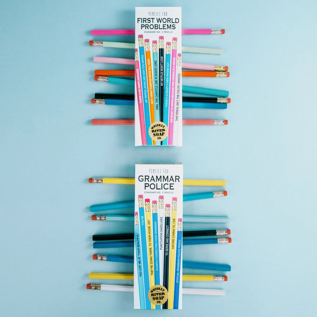 Pencils for Grammar Police