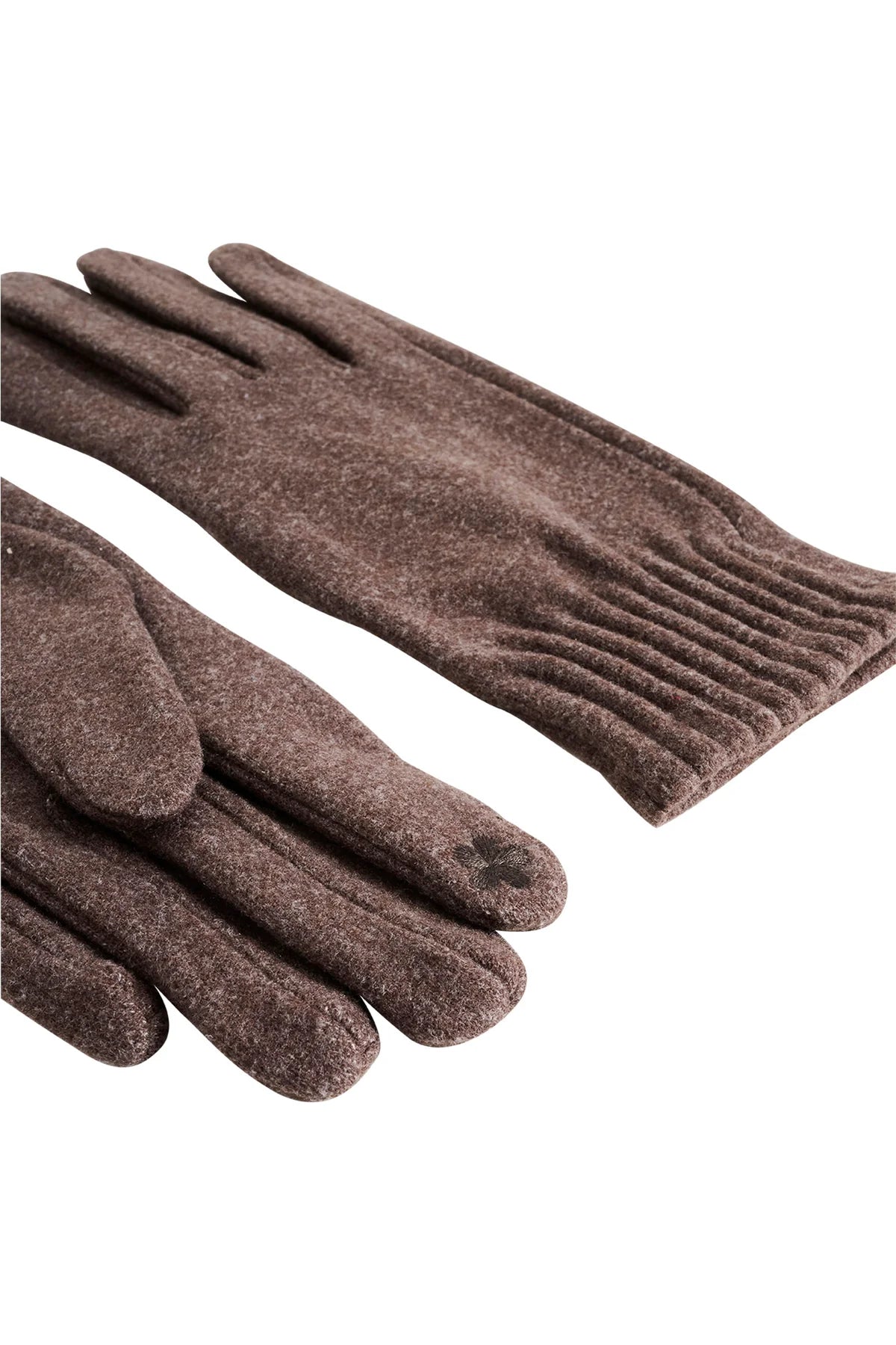 Berber Rib Glove Cocoa