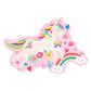 Floss & Rock 12pc Shaped Jigsaw Puzzle - Rainbow Fairy Unicorn