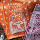 Fuck I love Cheese Tea Towel