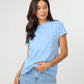 Soho Cuff Tee - Summertime Blues