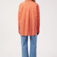 Mykonos Embroidered Stripe Shirt - Pink