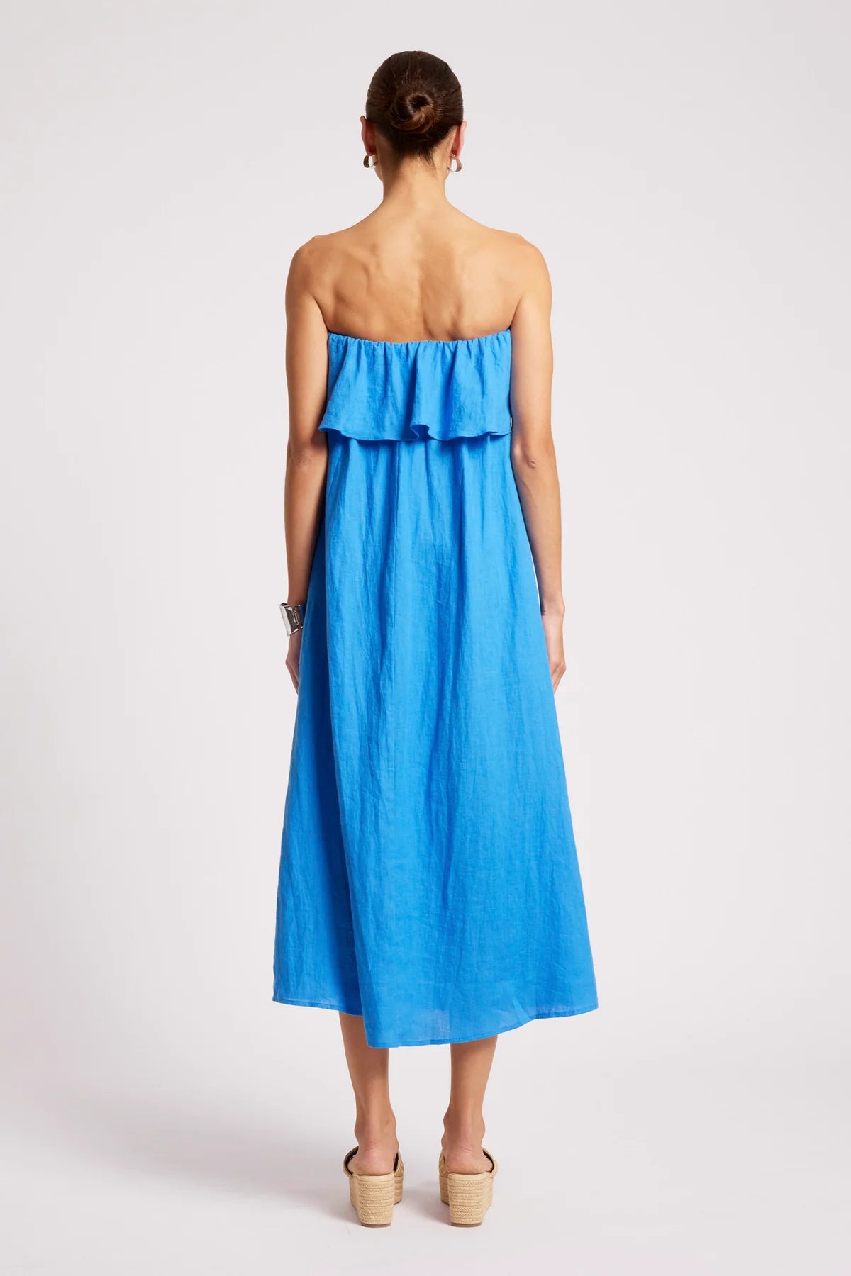 Maris Strapless Dress - Marine