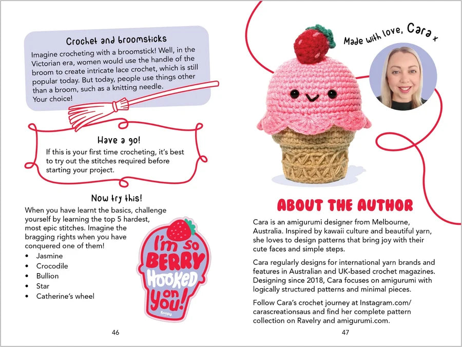 Loopy Crochet Book & Kit - Sweet Berry