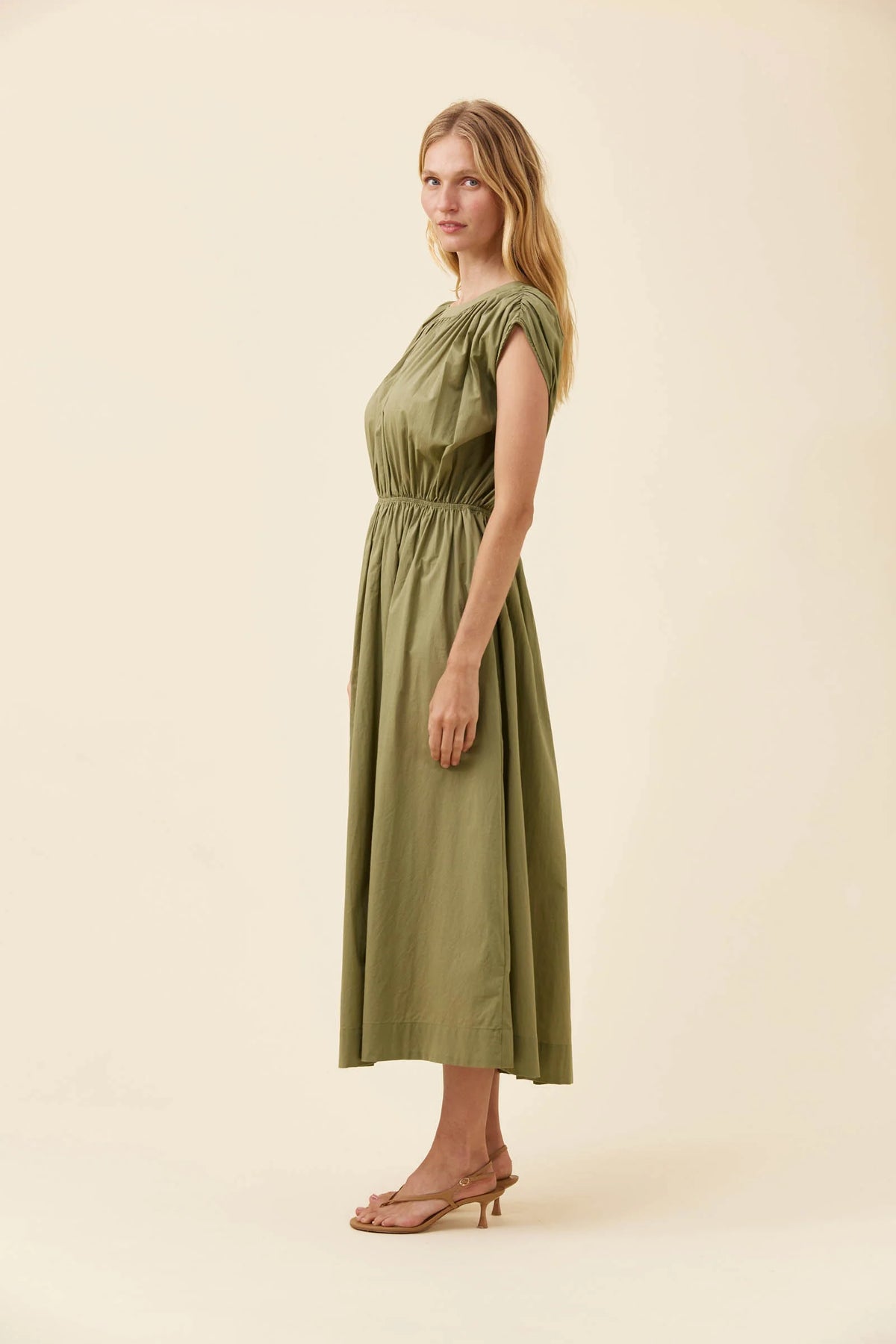 Rosa Reversible Maxi Dress - Sage
