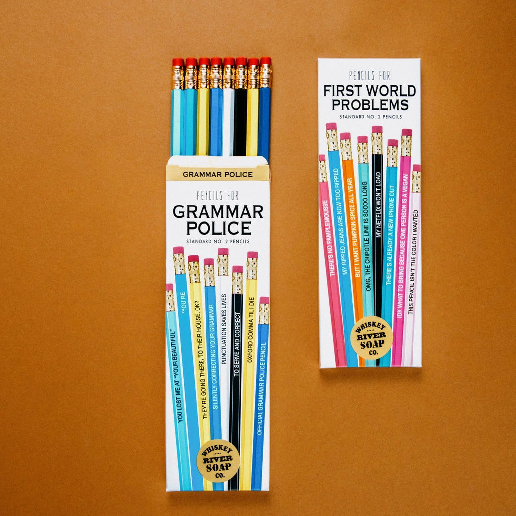 Pencils for Grammar Police