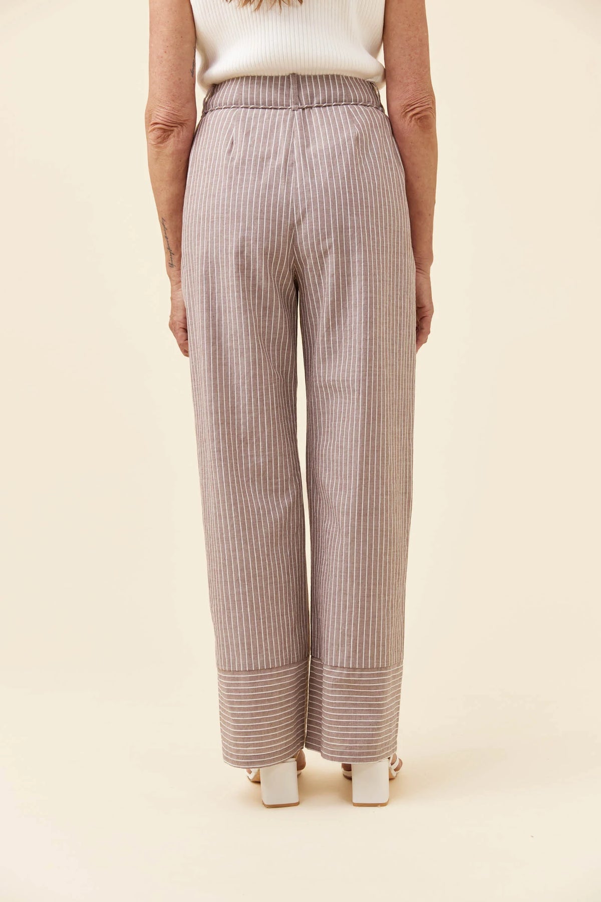 Lyndell Pant - Taupe
