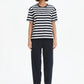 Stripe Boxy Tee