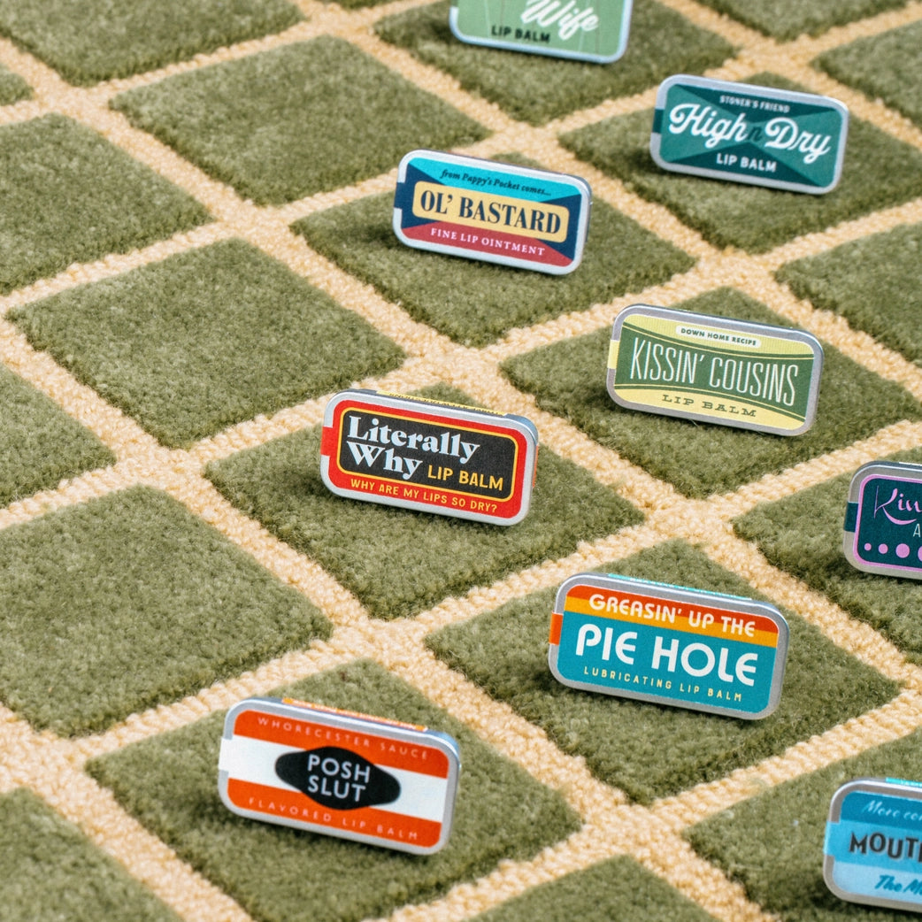 Greasin' up the Pie Hole Lip Balm