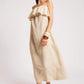 Maris Strapless Dress - Tusk