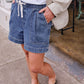 DARCY RELAXED EVERYDAY SHORT / FRESH INDIGO