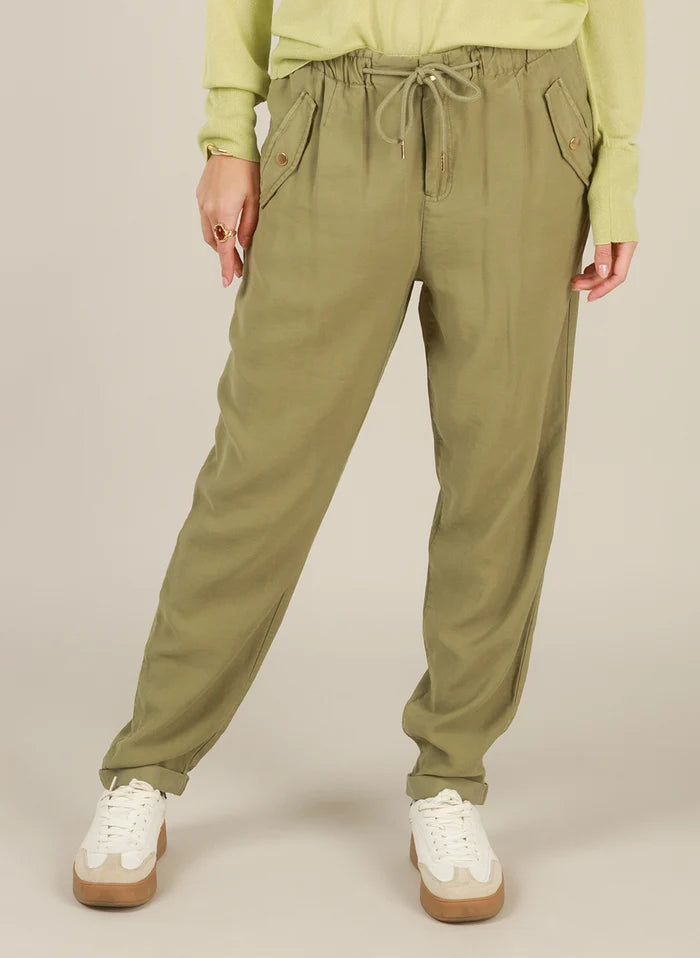 Ilyana Pants - Olive