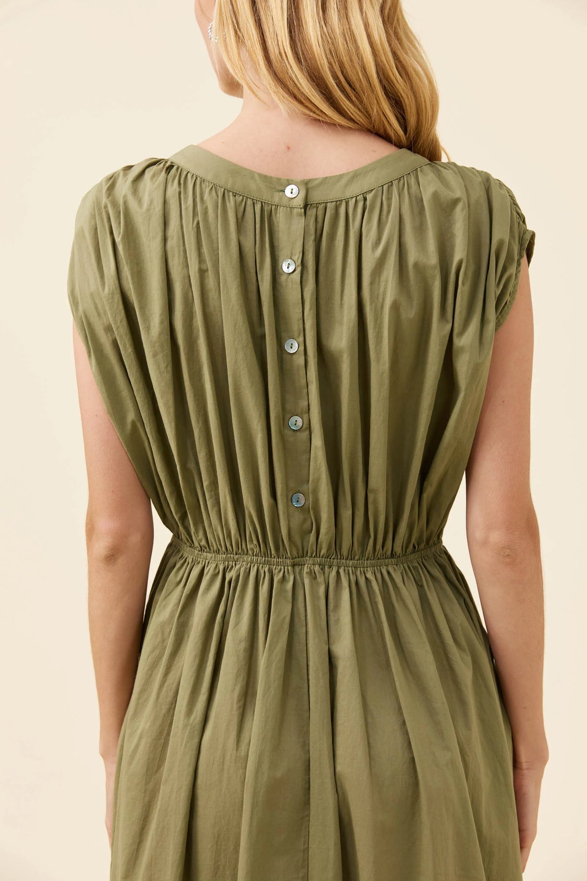 Rosa Reversible Maxi Dress - Sage