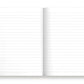 A5 Soft Cover Notebook - This Contains Genius Ideas