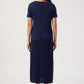 Olympus Applique Dress - Navy