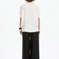 Ladder Raglan Sleeve Top - White