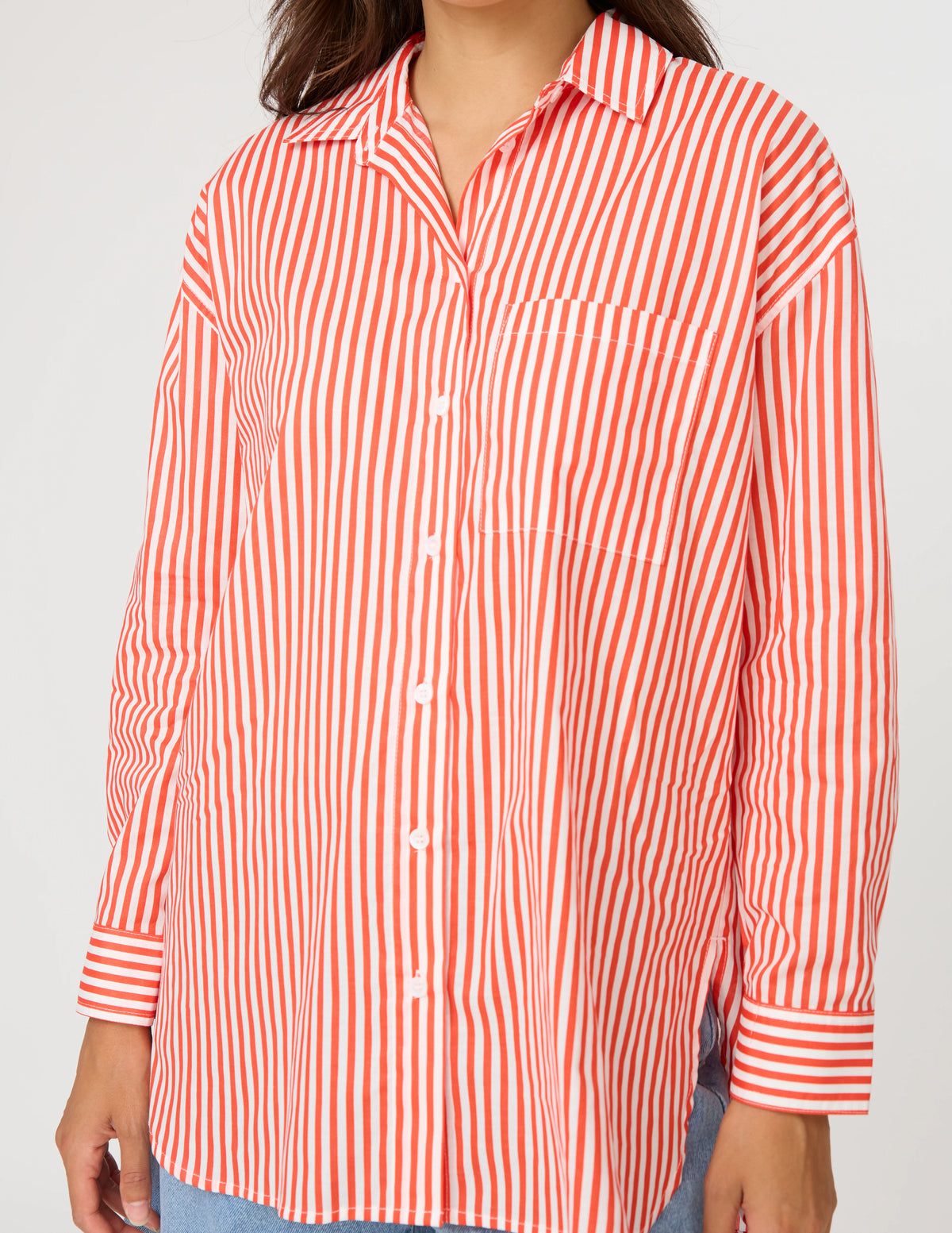 Summer Essentials Shirt - Chilli Stripe