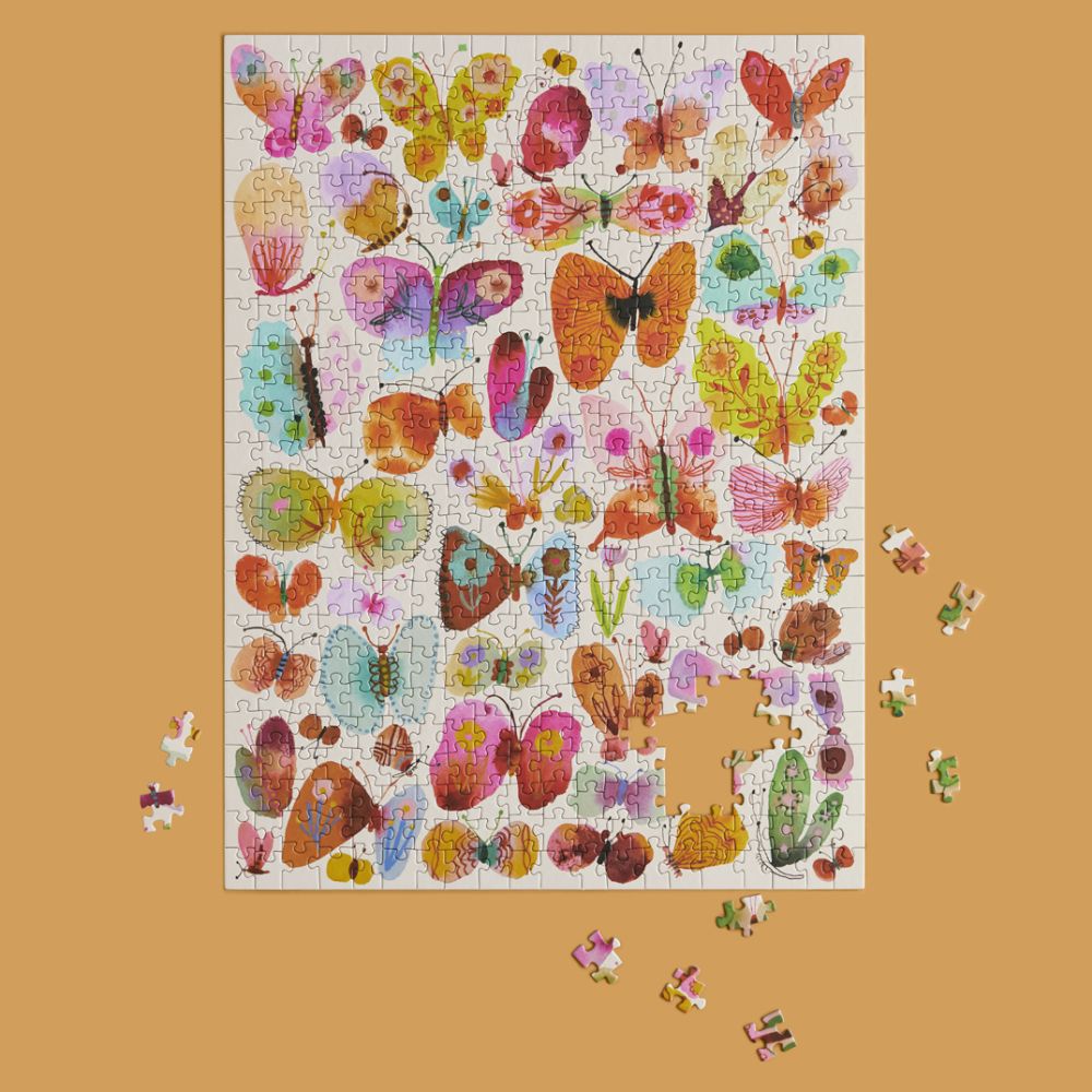 500 Pc Puzzle – Belize Butterflies