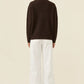 Athena Scarf Jumper Chocolate