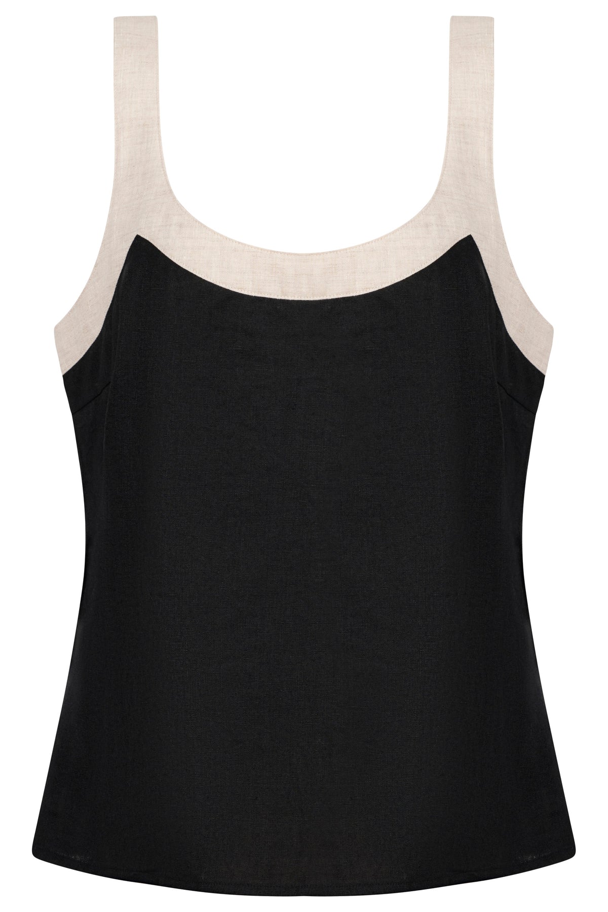 Maris Splice Tank - Black/Tusk