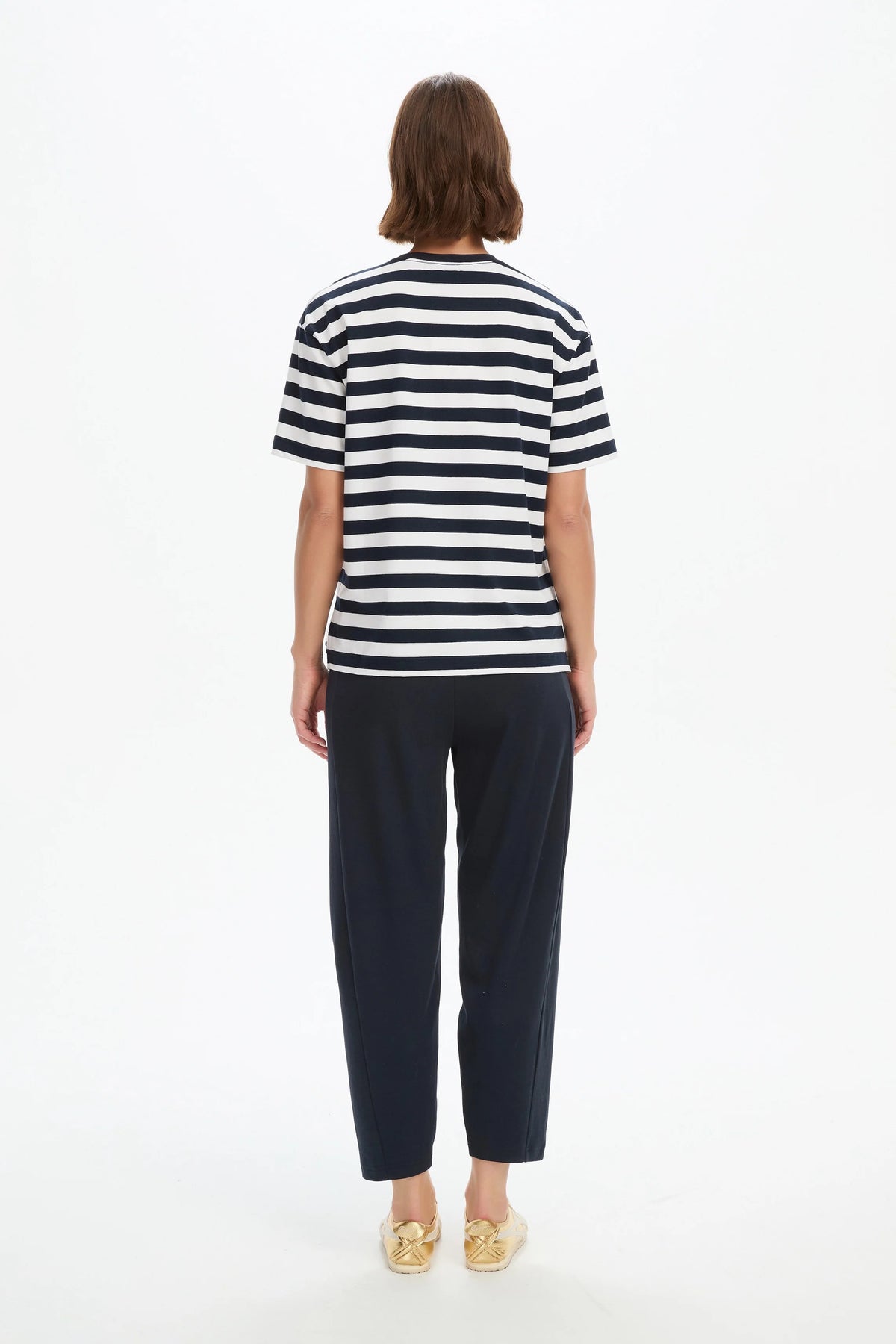 Stripe Boxy Tee