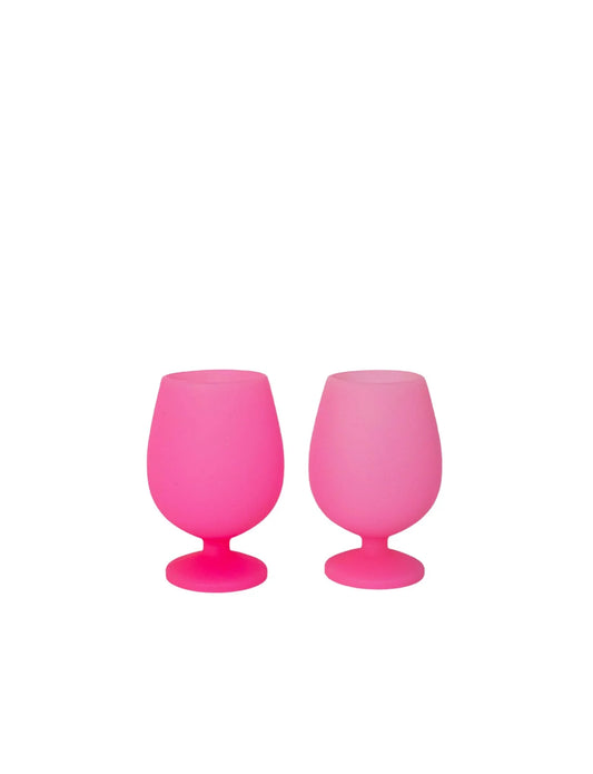 Stemm Silicone Unbreakable Wine Glasses Petalo