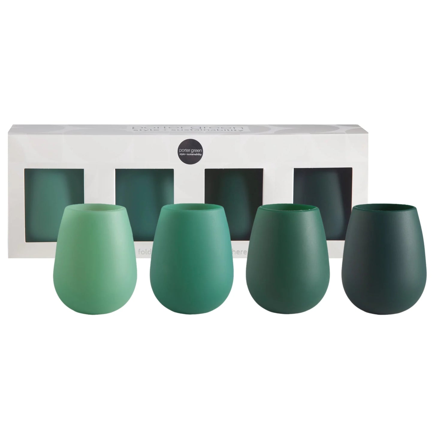 holiday mistletoe | fegg | silicone unbreakable glasses