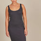 Adele Tank Dress - Graphite
