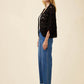 Maggie Crochet Cape - Black (One Size)