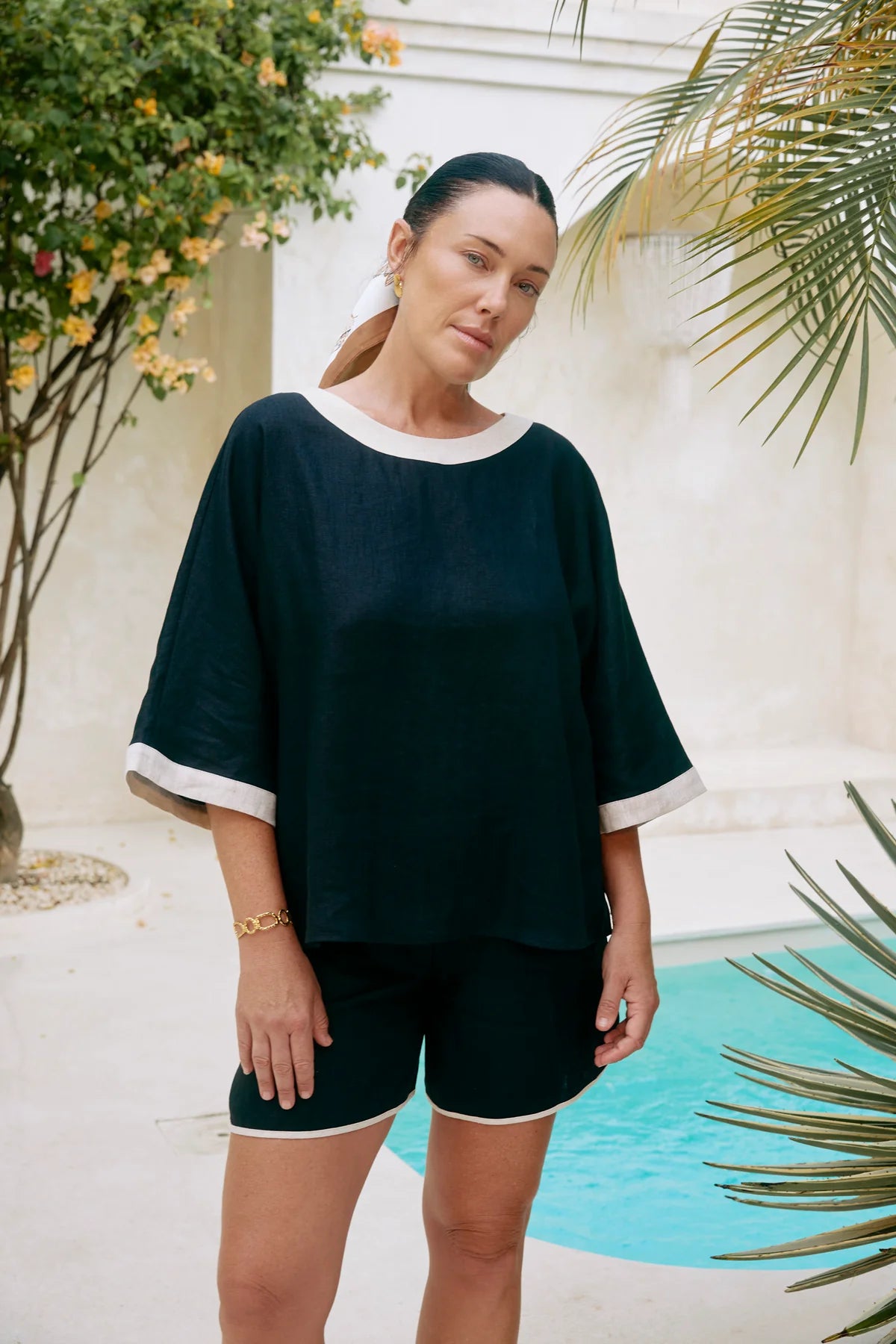 Maris Splice Short - Black/Tusk