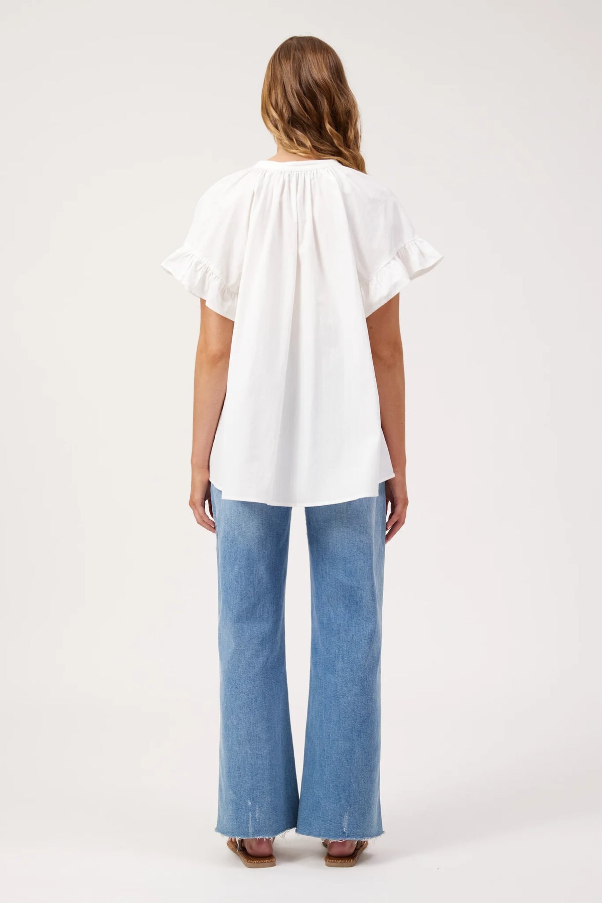 Crete Top - White