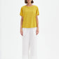 Bubble Sleeve Tee - Sunflower Yellow