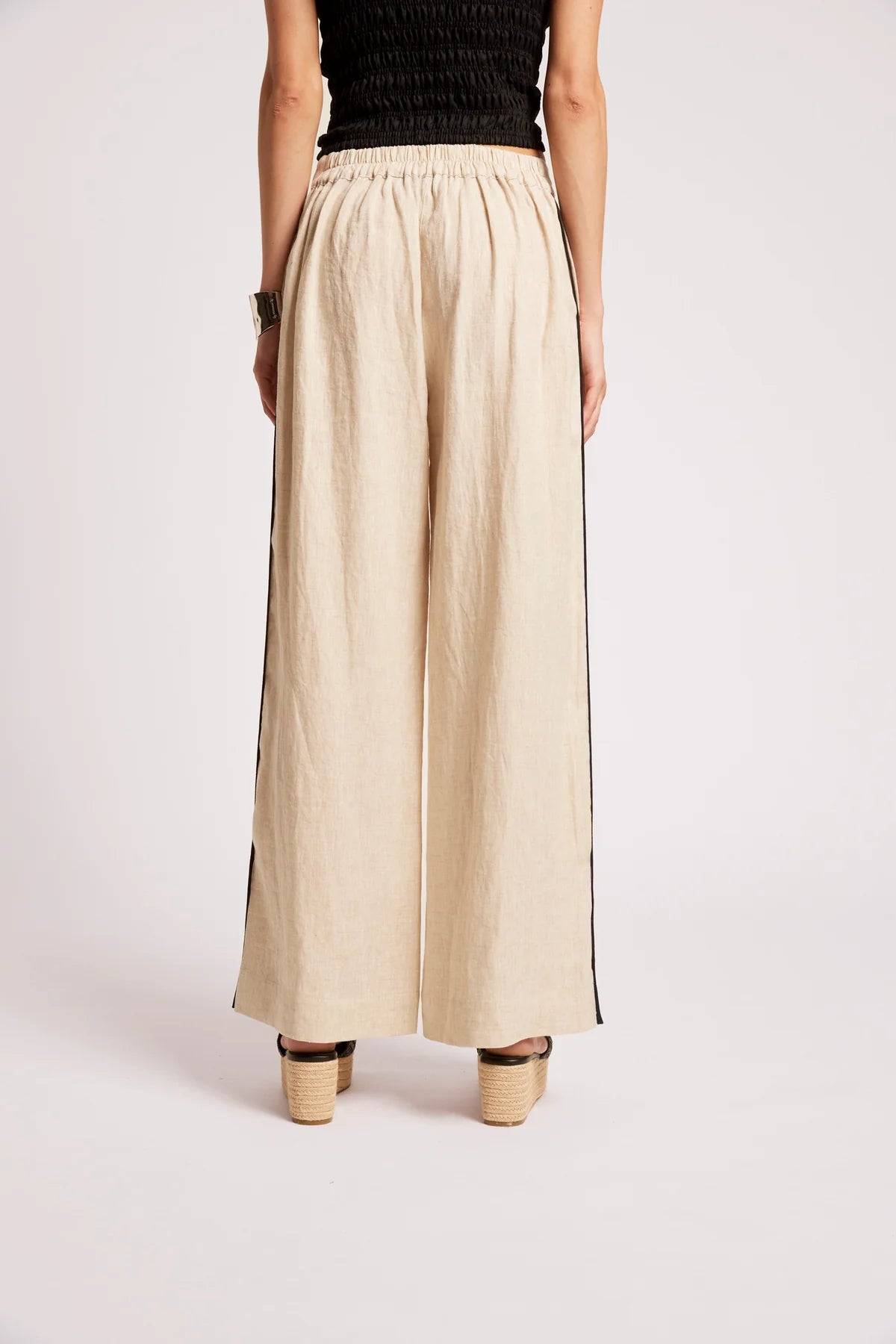 Maris Splice Pant - Tusk/Black