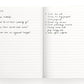 A5 Soft Cover Notebook - Things I am Likely to Forget