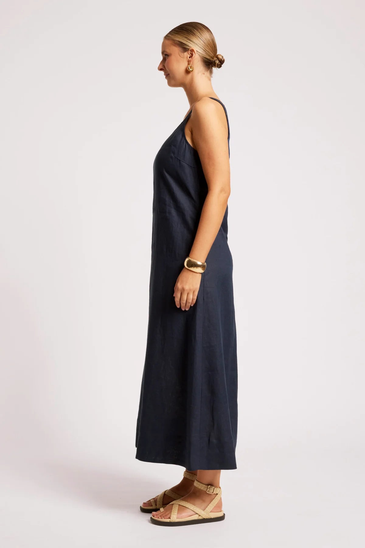 Cove Tank Maxi Dress - Indigo