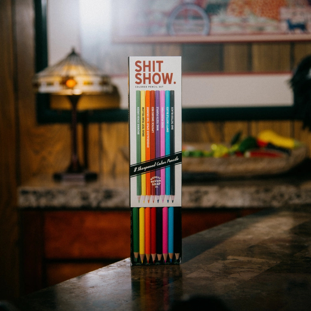 Shit Show Coloured Pencils