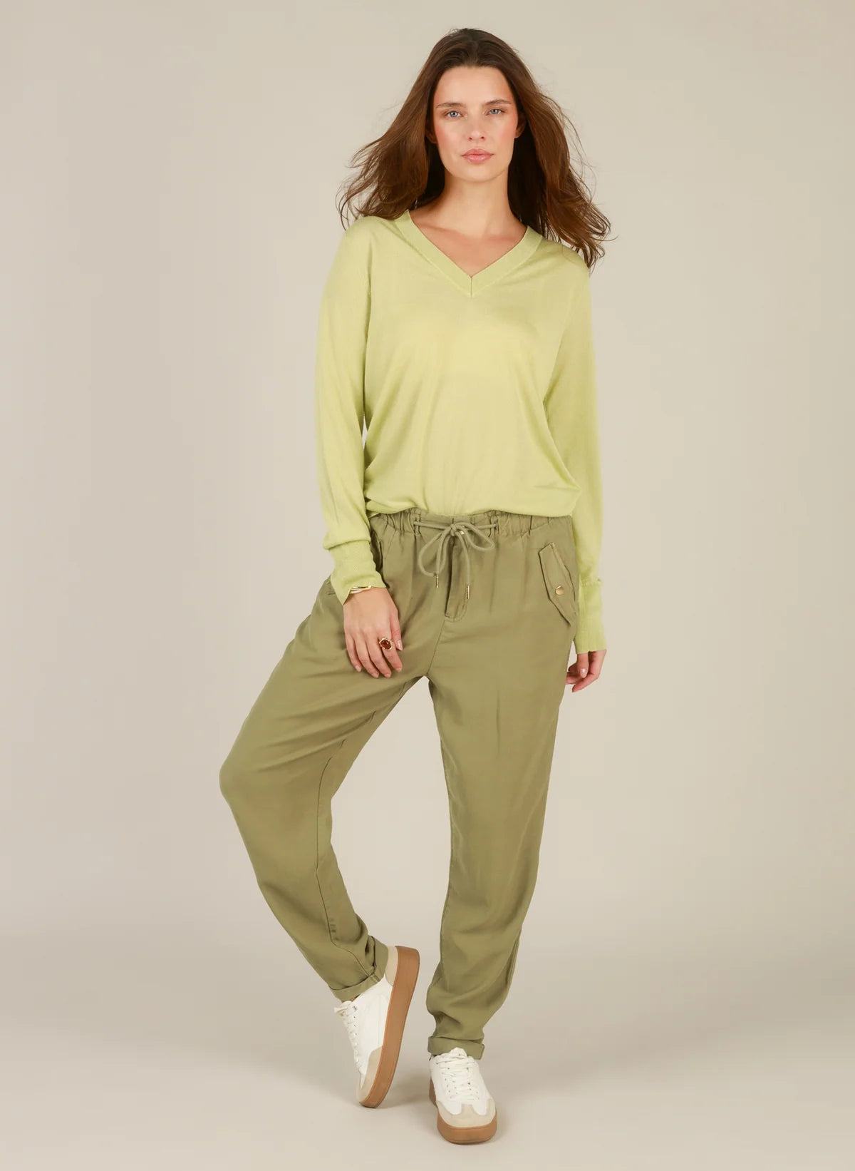 Ilyana Pants - Olive