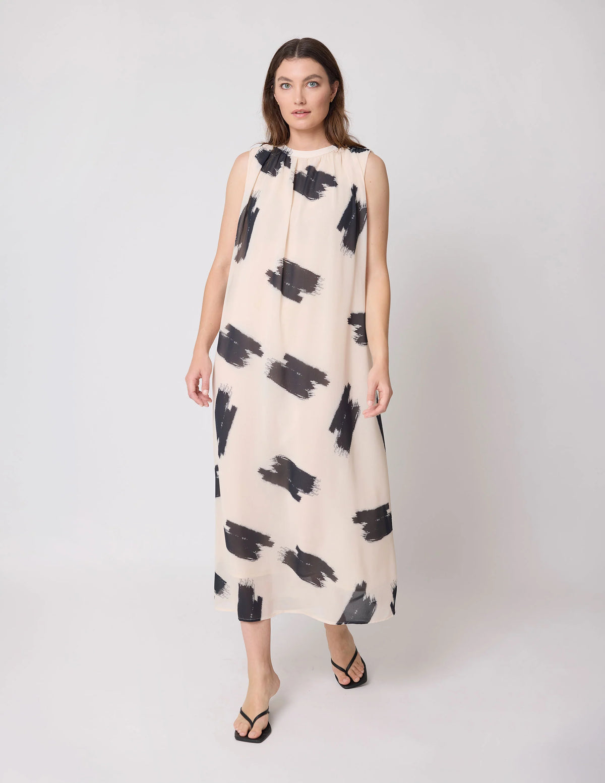 Goldie Dress - Brushstroke