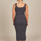 Adele Tank Dress - Graphite