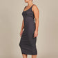 Adele Tank Dress - Graphite
