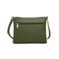 Flynn Leather Crossbody Bag Olive